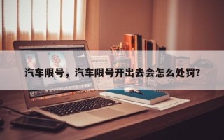 汽车限号，汽车限号开出去会怎么处罚？