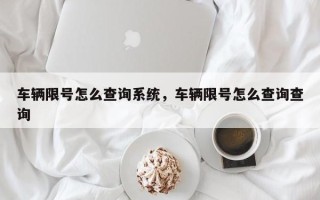 车辆限号怎么查询系统，车辆限号怎么查询查询