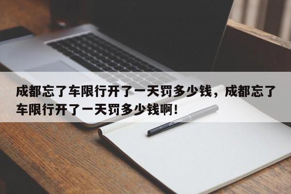 成都忘了车限行开了一天罚多少钱，成都忘了车限行开了一天罚多少钱啊！-第1张图片-静柔生活网